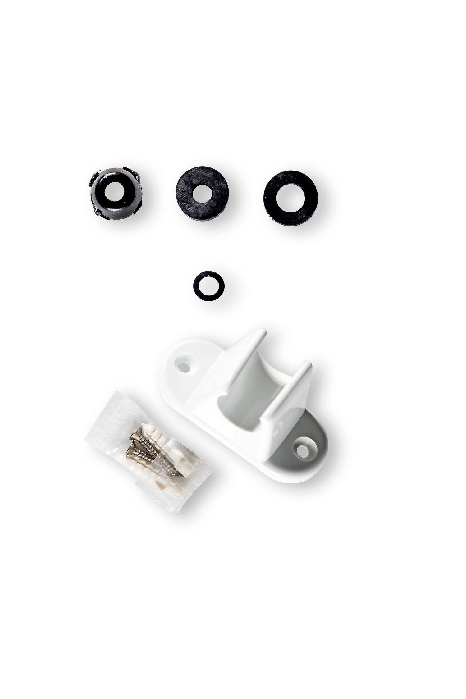 Bidet Spray White Colonial with Chrome Band