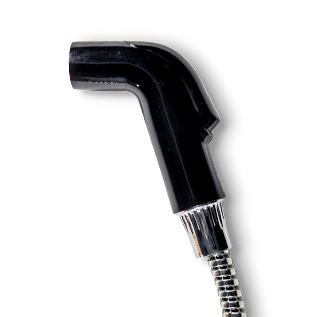 Bidet Chrome with Chrome/Black Colored Hose